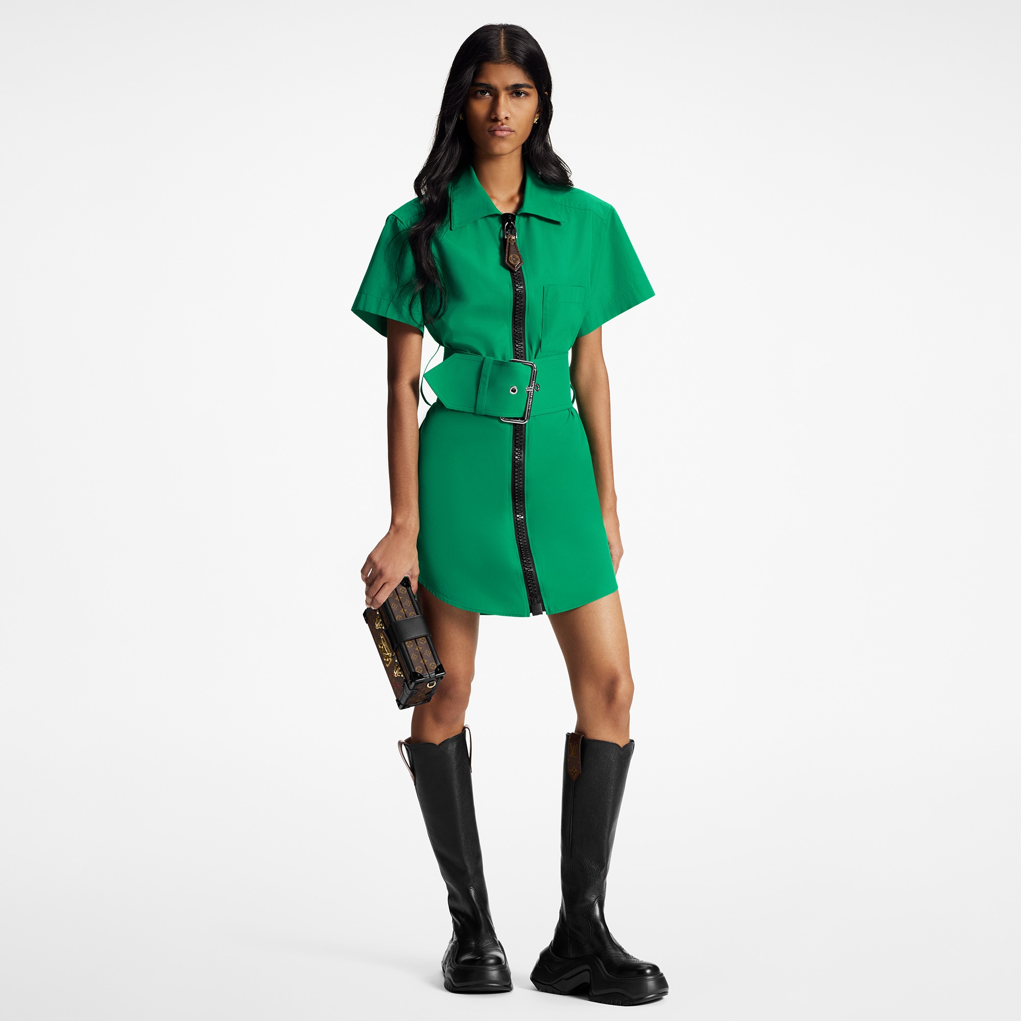 Oversized shirt clearance dress with belt